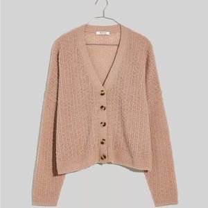 Madewell Mayfair Sweater Cardigan